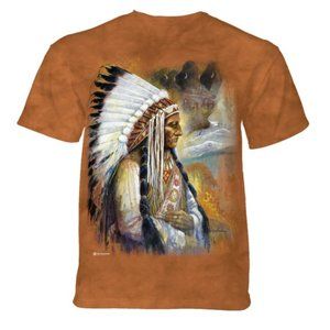 The Mountain Graphic Tee Spirit of the Sioux Nation T-shirt Size 2XL